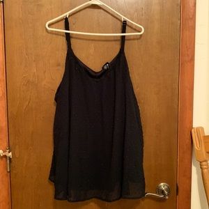 Torrid 3x strappy two layer shell